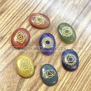 Seven Chakra Oval Reiki Set